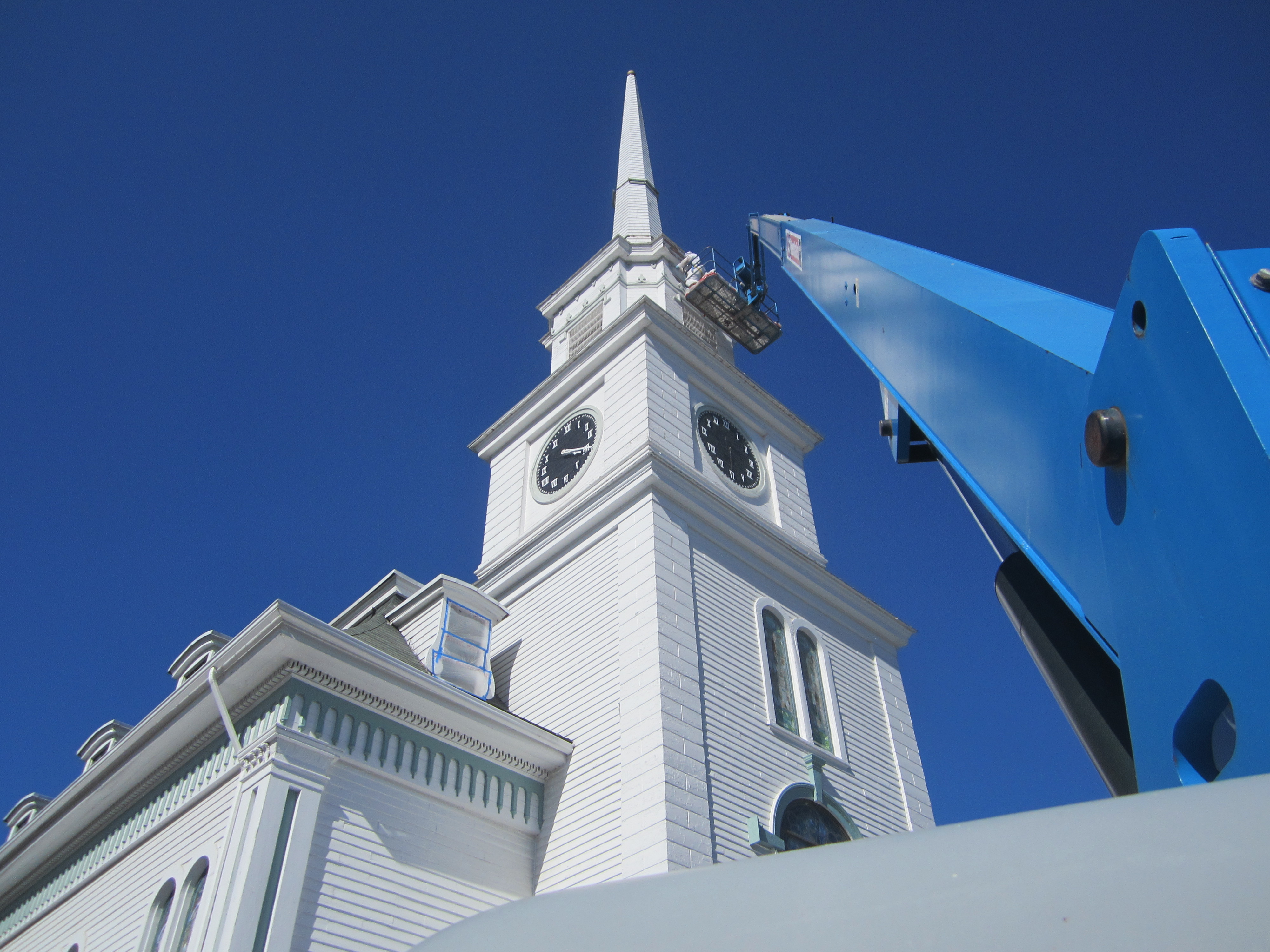 Steeple Painting Hudson Steeple Painting